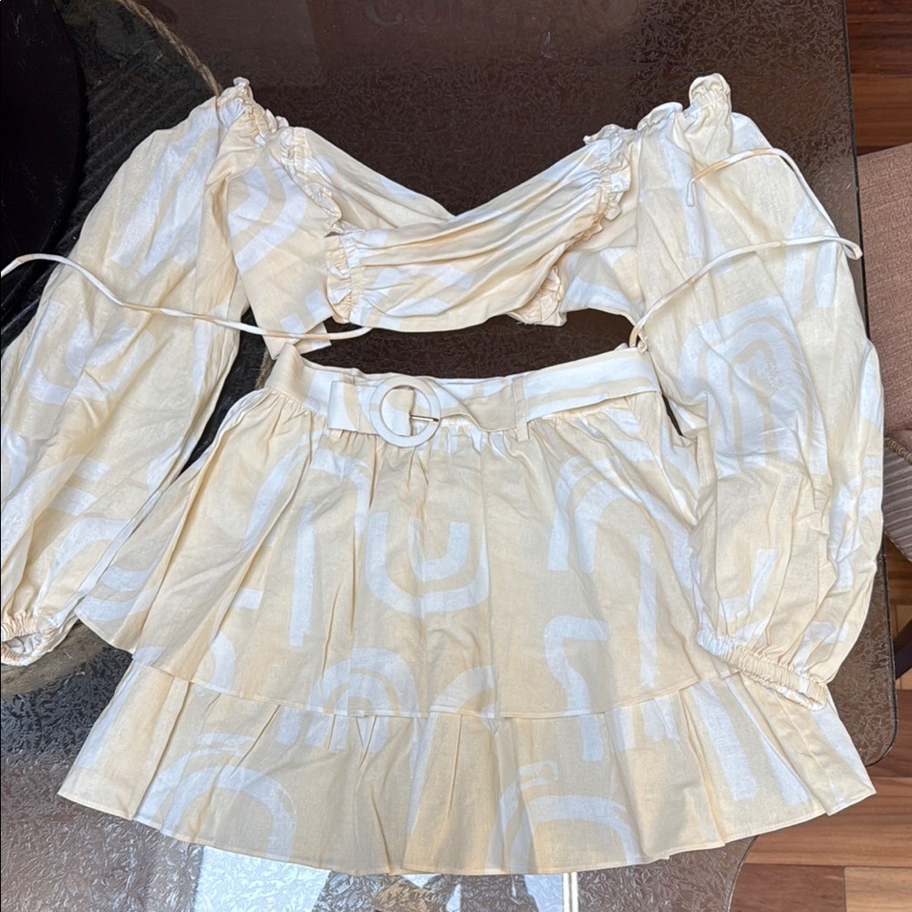 Belted Zoe Skirt Set by Sabo Skirt